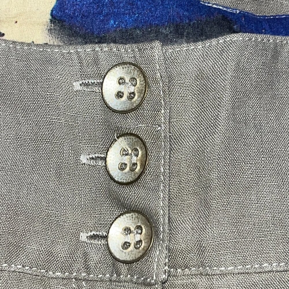 ADVENTURES DES TOILES Tribal Beaded Tapered Leg Trouser Pants Slacks - EUC - 38 - Picture 11 of 14